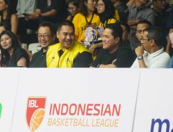 Antusiais Menpora Menyaksikan Laga IBL