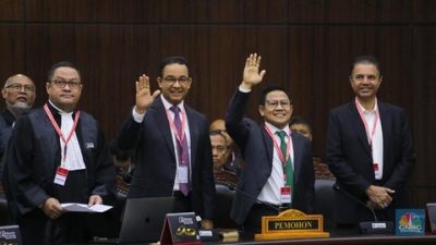 MK Putuskan Menolak Seluruh Permohonan Kubu 01 Dan 03