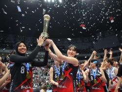 Red Sparks Memenangkan Pertandingan Melawan Indonesia All Star