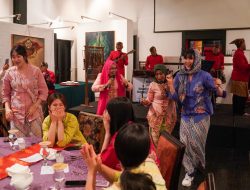 Tim Voli Red Sparks Berkesempatan Makan Malam di Galeri Seni Kunstkring Paleis