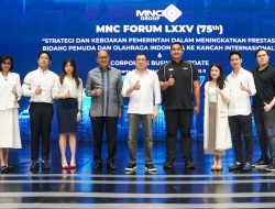 Menpora Dito Bersama Rosan Roeslani Jadi Pembicara di Acara MNC Forum LXXV