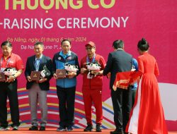Flag-Raising Ceremony 13th ASEAN Schools Games Disambut Dengan Tarian Tradisional Vietnam