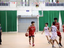 Tim Pelajar Bola Basket Indonesia Grup A Kalahkan Tim Thailand Dengan Skor Akhir 83-66