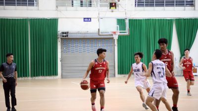 Tim Pelajar Bola Basket Indonesia Grup A Kalahkan Tim Thailand Dengan Skor Akhir 83-66