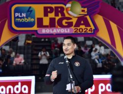 Kemenpora Apresiasi Kepada PP PBVSI dan PT PLN Atas Penyelenggaraan Grand Final Putra dan Putri  Kompetisi Bola Voli 2024