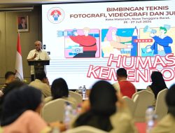 Kemenpora Gelar Pelatihan Teknis Fotografi, Vidiografi dan Jurnalistik