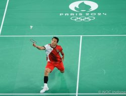 Pebulutangkis Tunggal Putra Tim Indonesia, Jonatan Christie Kalah Dari Perwakilan India