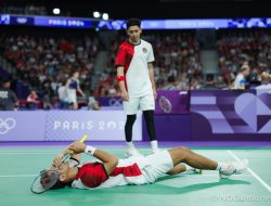 Tim Ganda Putra Cabor Bulutangkis Tersingkir Pada Babak Perempat Final Olimpiade 2024 Paris