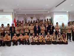 Asrorun Ni’am Kukuhkan Gudep Pramuka Jeddah