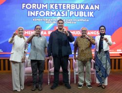 Menpora Dito Harap Melalui Forum KIP Dapat Buka Akes Informasi Kepada Masyarakat