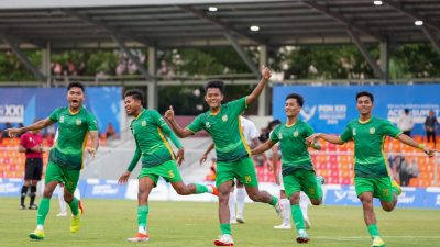 Tim Sepak Bola Sumut Berhasil Raih Kemenangan Usai Kalahkan Jawa Tengah Dengan Skor 2-0