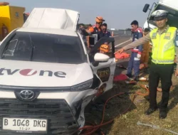 Sopir Truk Penabrak Mobil kru TV One Diperiksa Polisi, Tiga Orang Meninggal Dunia dan Dua Dirawat Intensif di RS