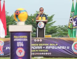 Turnamen Sepakbola Piala Menpora-Apsumsi II U-14 Resmi Dibuka