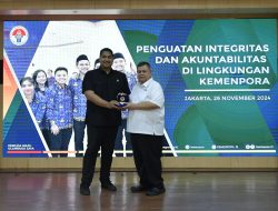 Hasil SPI KPK 2024 Catatkan Peningkatan Signifikan Kemenpora RI