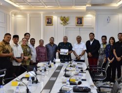 Sesmenpora Terima Wakil Ketua DPRD Provinsi Maluku