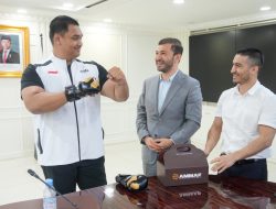 Menpora Dito Terima Kunjungan Presiden AMMAF, Bahas Pengembangan MMA di Indonesia