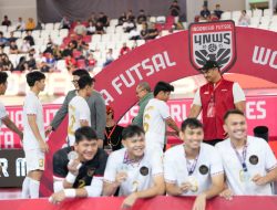 Timnas Futsal Indonesia Menang 3-0 atas Arab Saudi, Menpora Dito: Futsal Indonesia Semakin Maju