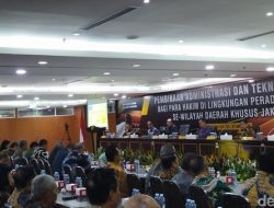 Guna Tingkatkan Kepercayaan Publik, MA RI Gelar Pembinaan Administrasi dan Teknis Yudisial Bagi Hakim
