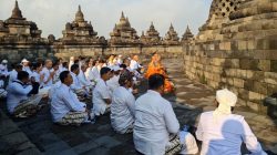 150 Umat Buddha Ikuti Dharmayatra Cultural Spiritual Inclusive di Borobudur