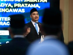 Pelantikan Pejabat Baru, Menpora Dito Tekankan Integritas dan Profesionalisme ASN