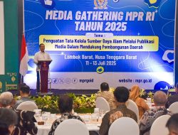 Gubernur NTB: Media Gathering MPR Jadi Momentum Promosi Wisata Kelas Dunia