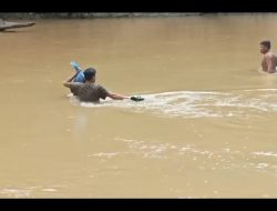 Demi Tugas Negara, Penghulu di Pasaman Rela Menyebrangi Sungai untuk Menikahkan Pasangan