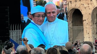 Menag Nasaruddin Umar Bahas Deklarasi Istiqlal-Vatikan dengan Paus Leo XIV di Roma