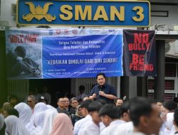 Menpora Erick Thohir Ajak Siswa SMAN 3 Jakarta Berani Melawan Perundungan