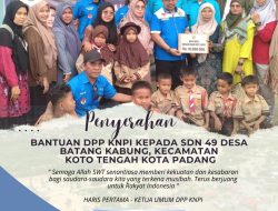 Haris Pertama Pimpin DPP KNPI Salurkan Bantuan Cepat untuk Korban Bencana di Padang