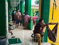MTsN 1 Langkat Jadi Tempat Evakuasi Ratusan Warga Terdampak Banjir Tanjung Pura